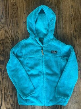 L.L. Bean Bright Teal Kids' Fleece Hoodie